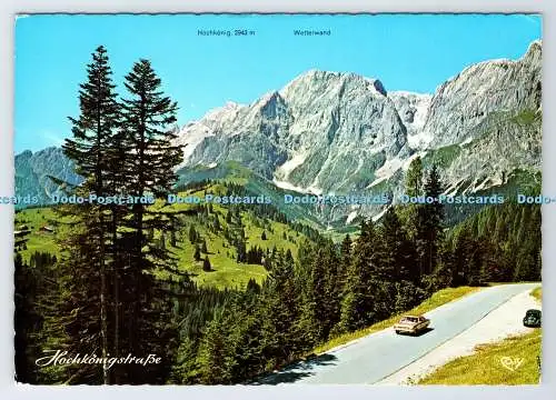 D335850 Hochkönigstraße. Auffahrtstraße von Mühlbach. Alfred Grundler. Gemütliche