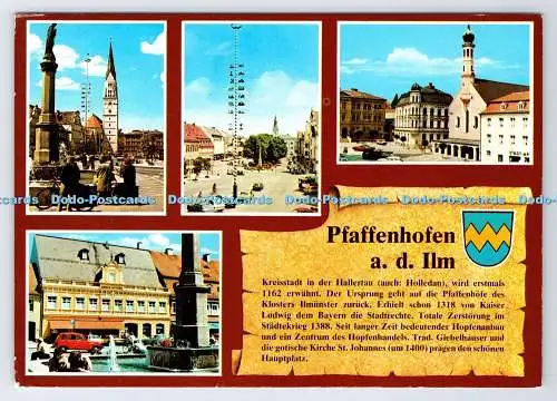 D335851 Pfaffenhofen a. d. Ilm. Partie am Hauptplatz. Schoning. Gebrüder Schmidt