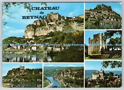 D330444 Chateaux en Perigord. Chateau de Beynac. Vallee de la Dordogne. Modernes
