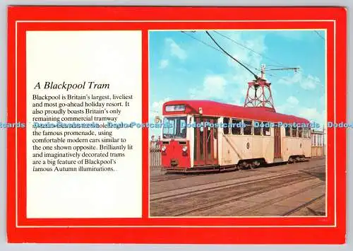 D333095 A Blackpool Straßenbahn. Photo Precision Limited. International Colourmaster. T
