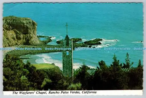 D330446 California. Rancho Palos Verdes. The Wayfarers Chapel. Plastichrom. Bos