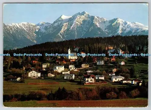 D327896 Flims Waldhaus mit Signinagruppe. Jules Geiger. PM Flims Waldhaus