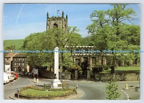 D335858 Skipton. Yorkshire. Denkmal und Kirche. Walter Scott. Bradford