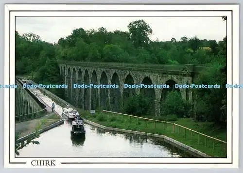 D327899 Chirk. Das Aquadukt und Viadukt. R. Newling Goode. E. T. W. Dennis Ltd.