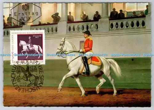 D330451 Österreich. Wien. Spanische Reitschule. Spanischer Tritt. A. Kellner. Postc