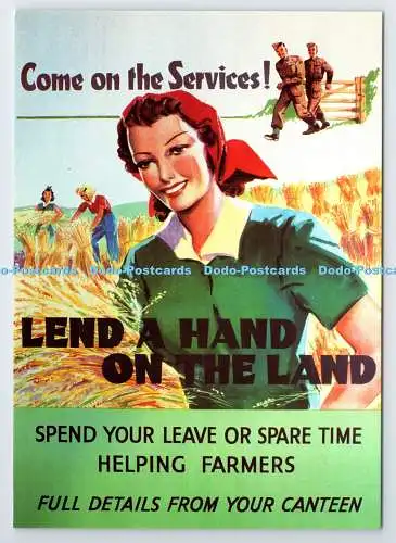 D335862 Kommen Sie in die Dienste. Helfen Sie dem Land. Robert Opie. Frau in der