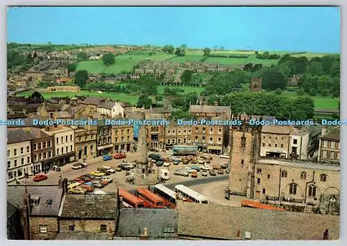 D327904 Marktplatz. Richmond. Yorkshire. Die Kapelle der Heiligen Dreifaltigkeit. Brian Cha