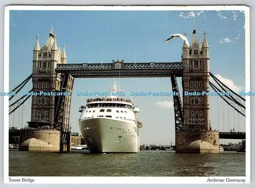 D327917 Tower Bridge. Ambrose Greenway. Die Missionen zu Seeleuten. Judges Ltd. Hast