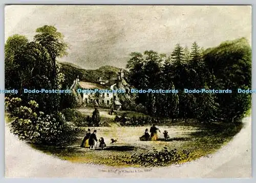 D330476 Rydal Mount. 1855 gezeichnet und graviert. Sanderson und Dixon. Ambleside.