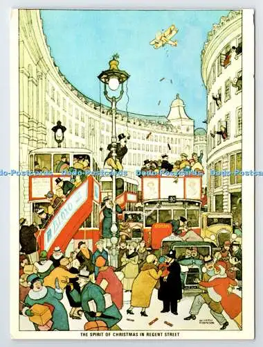 D335884 The Spirit of Christmas in der Regent Street. Athena International. W. Heide