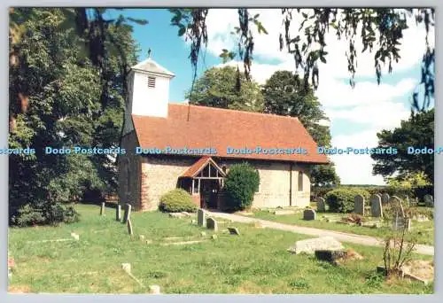 D327972 St James The Less. Little Tey. Essex. Eine kleine normannische Kirche von National I