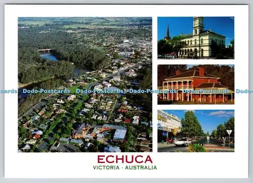 D333213 Echuca. Victoria. Australien. Horse Street. Post. Bridge Hotel. St