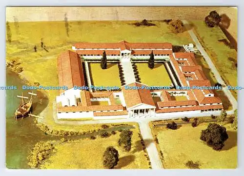 D335970 Fishbourne Roman Palace. Modell von Palace. Richter. C. 2771. X