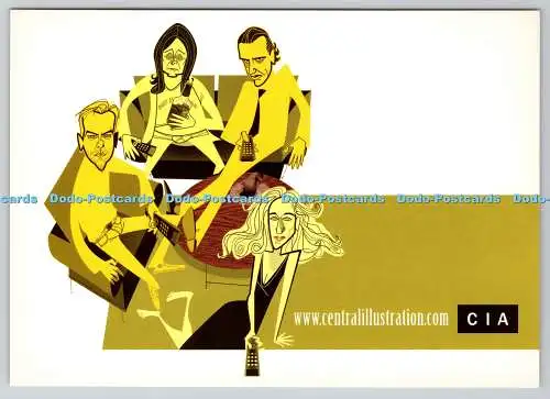 D328025 Zentrale Illustrationsstelle. CIA. Celebrity von Jonas Bergstrand. Boomera