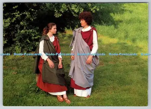 D328053 Frauen der nördlichen römischen Provinzen. Kostüme von Ermine Street Guard.