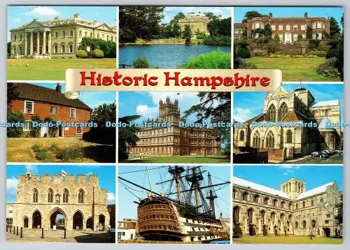 D328057 Historic Hampshire. Broadlands Beaulie Hinton Ampner Jane Austens House