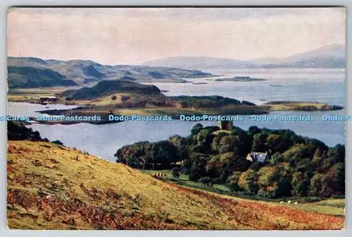 D333258 Argyllshire. Dunollie Castle in Oban. Schottische Bildserie