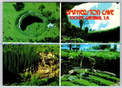 D330614 S.A. Mount Gambier. Umpherston Cave. Nucolorvue Productions. Multi View