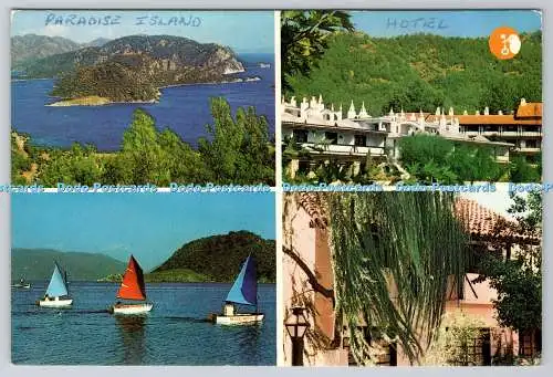 D333259 Paradise Island. Hotel. Marti Tatil Koyu. Multi View. 1988