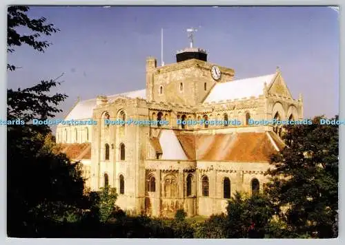 D328062 Romsey Abbey. Hampshire. Keith Curtis LMPA. Judges Ltd. Hastings