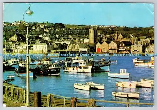 D333276 Cornwall. St. Ives. Der Hafen. J. Arthur Dixon Ltd. Peter Baker
