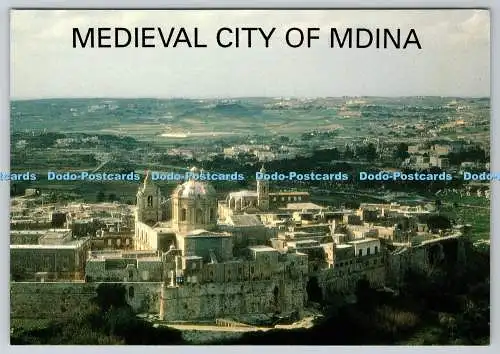 D330645 Malta. Mittelalterliche Stadt Mdina. Klicken Sie