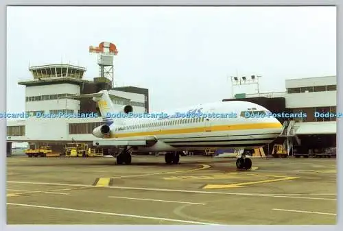 D333293 Flughafen Cardiff Wales. Nr. 21. E.A.S. Boeing 727 F GCGQ. Carl J. McQua