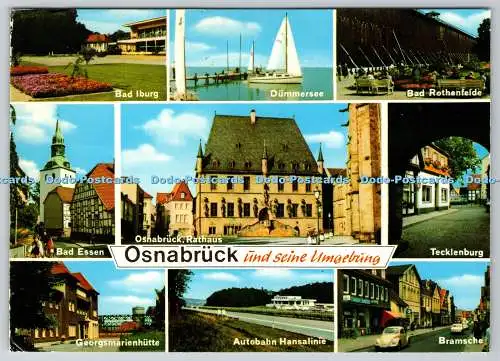 D333297 Osnabrück und seine Umgebung. Tecklenburg. Bad Essen. Bad Iburg. Dummers