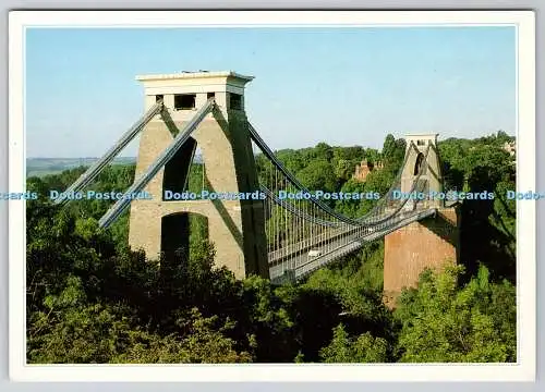 D330651 Bristol. Die Clifton Hängebrücke. J. Arthur Dixon. Mike Guy