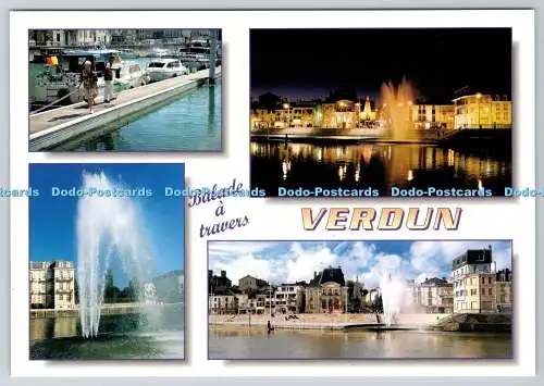 D330652 Balade a Travers. Verdun. Frankreich. Le Port. Magier. Multi View