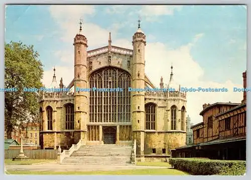 D328110 Windsor Castle. Westfront der St. George's Chapel. Copyright vorbehalten. DR