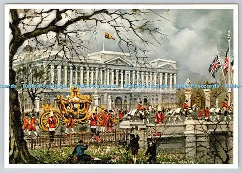 D330673 London. Buckingham Palace. Kardorama. M. Legendre. Krisarts