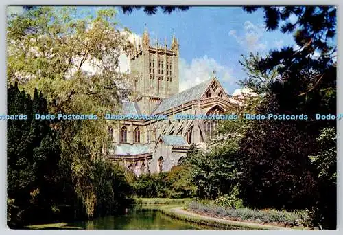 D328127 Wells Cathedral. Somerset. Das Schlossgelände. J. Arthur Dixon Ltd. Newp