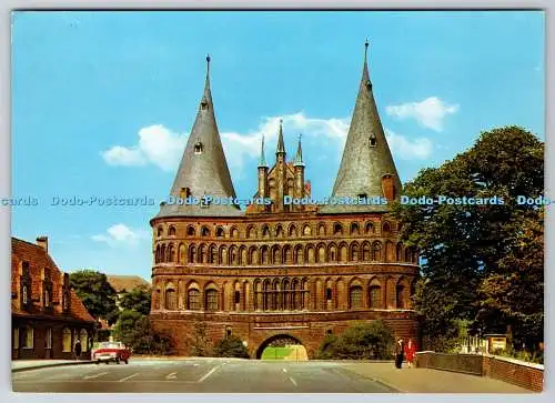 D3346 Hansestadt Lübeck. Holstentor. Schoning und Co. Gebrüder Schmidt