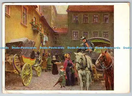 D330717 Der Alte Bamberger Posthof. P. F. Messerschmitt. Herausgegeben von Der