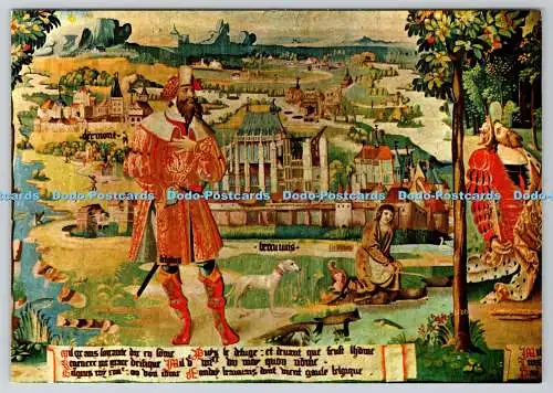 D3366 Paris. Beauvais. Les Tapisseries de la Cathedrale. Histoire Fabuleuse de
