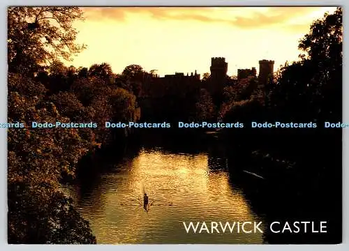 D330725 Warwick Castle. Und der Fluss Avon. J. Salmon. Sevenoaks. Kent