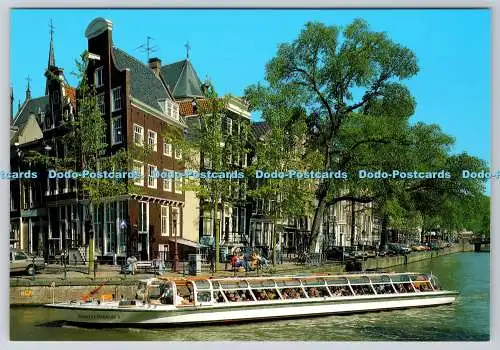 D328179 Amsterdam. Holland. Alte Giebel an der Herengracht. Gebr. Spanjersberg. R