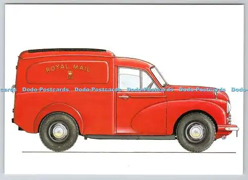 D333378 Royal Mail. Morris Minor 5 cwt van Radstand 7. 2. 1956. Richard Blake a