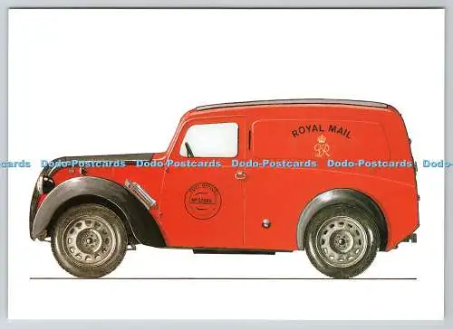 D333379 Royal Mail. Morris Minor 5 cwt Serie 2. Van Radstand 7. 3. 1956. Richa