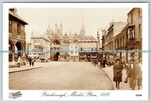 D328182 Peterborough. Marktplatz 1919. Die Francis Frith Kollektion. Andover.
