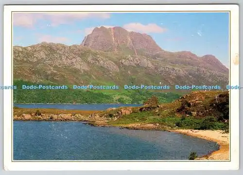 D333392 Ross Shire. Slioch. Loch Maree und der Berg. J. Arthur Dixon Ltd. Ro