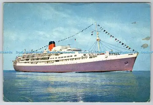 D333395 S.S. Reina del Mar. J. Arthur Dixon Ltd. 1968