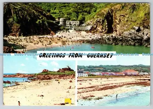 D333397 Grüße aus Guernsey. John Hinde Ltd. Multi View