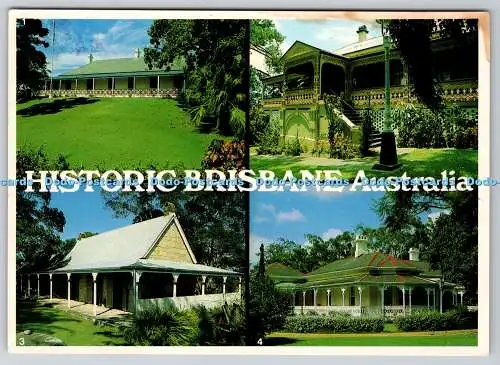 D330753 Australien. Queensland. Historisches Brisbane. Newstead House. Nucolorvue Pro
