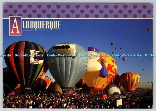 D328211 Albuquerque. New Mexico. Heißluftballonfahren. Ron Berhmann. Smith Southwe