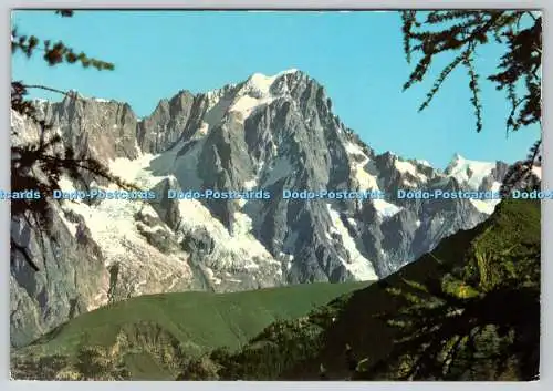 D328230 Gruppo del Monte Bianco. Aostatal. Les Grandes Jorasses. Fotocolor