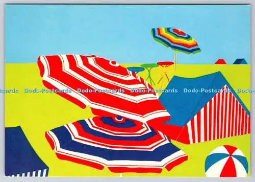 D330778 bunte Regenschirme. Attika Designs. Buchenholz. Hildegard