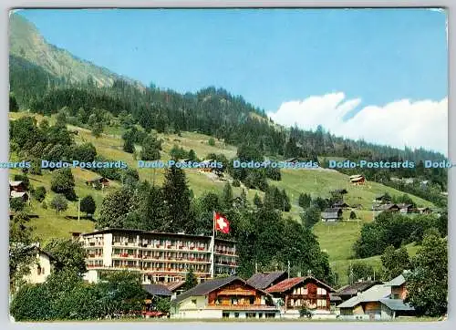 D328236 Les Diablerets. Le Grand Hotel. J. Baudat photographhe. EPS. PM Les Diabl