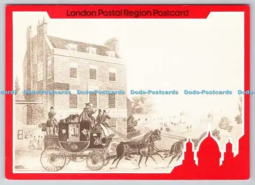 D333433 Post Coaching Inns. Der Stern und das Strumpfband bei Kew. London Postal Region Pos